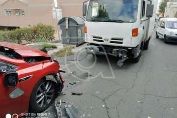 Choque frontal en La Pardilla/TA.